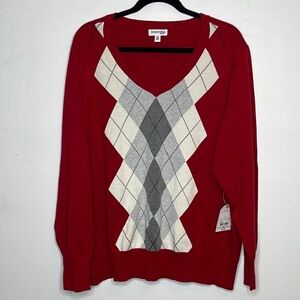 St. John’s Bay Men’s V Neck Sweater